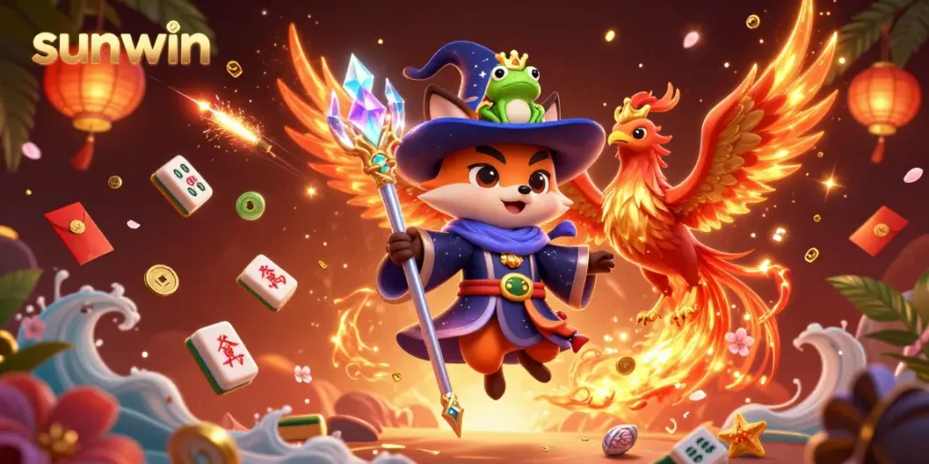 Engage with Sunwin's thrilling games featuring enchanting characters and energetic casino elements.