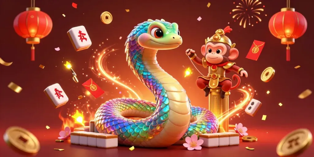 Experience exciting gaming adventures at 789F, showcasing vibrant characters and festive elements.