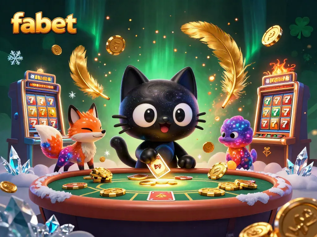 Experience fabet's exciting casino atmosphere with vibrant 3D animation featuring rich gaming themes.