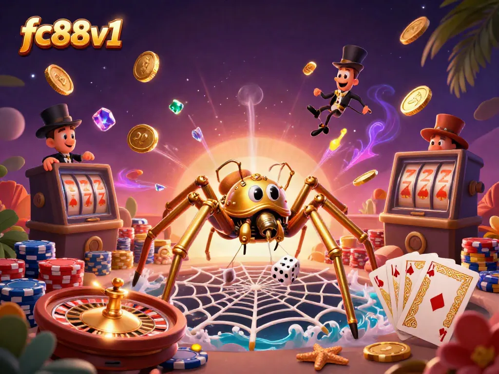 Experience thrilling moments in the world of gambling with fc88v1's vibrant casino scene, filled with riches and excitement.